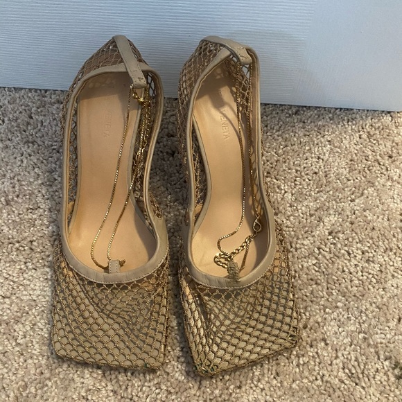 Bottega Veneta Shoes - Bottega mesh heels